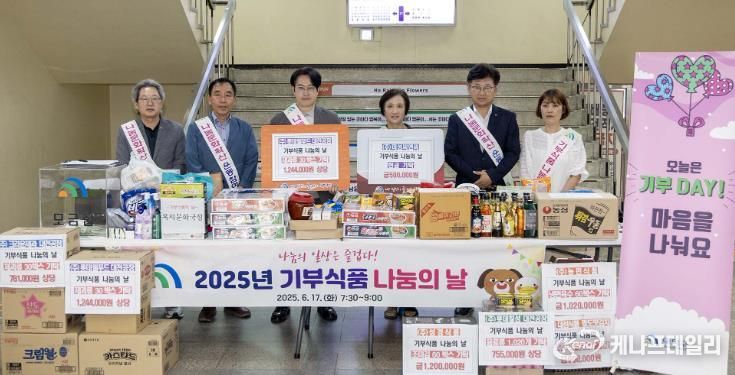 대전 대덕구, ‘기부식품 나눔의 날’ 통해 일상 속 따뜻한 나눔 실천