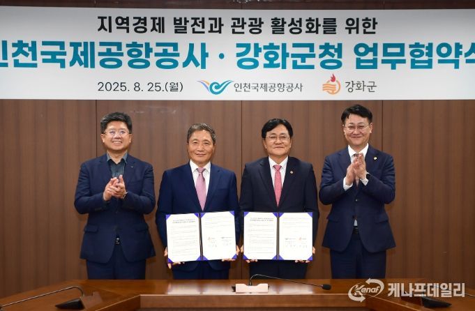 관광 활성화 및 지역경제  발전 협력 업무협약