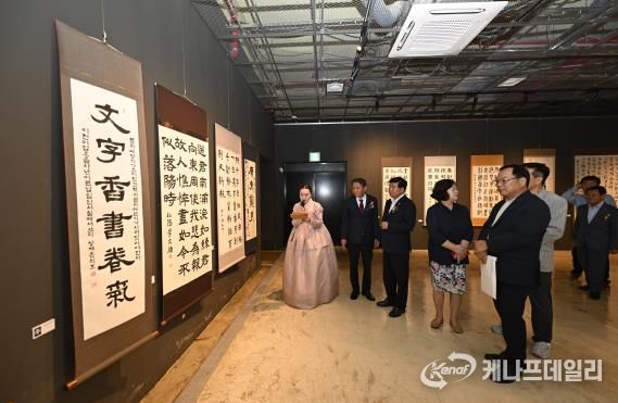 남원미술협회 회원전 예술의 숨결, 남원 개막식 성료