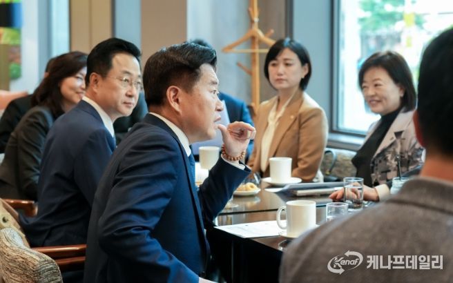 오영훈 제주특별자치도지사, 국회 교육위원회와 간담회