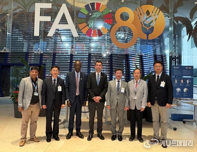 10월 30일 유엔식량농업기구 고위급 관계자와의면담