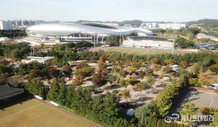 향남오토캠핑장 항공사진